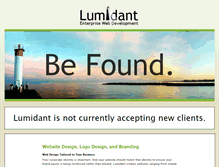 Tablet Screenshot of lumidant.com